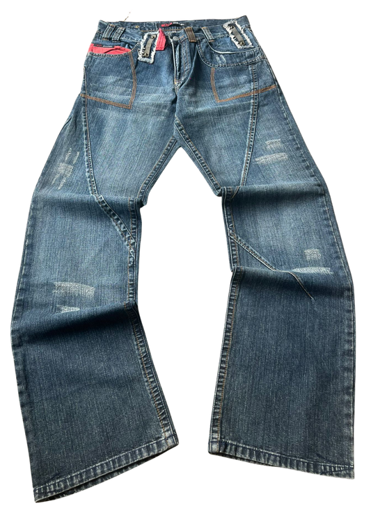 Diesel Vintage Wassing en Stitching NIEUW MET KAARTJE - Baggy M