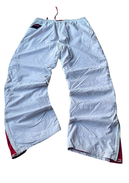 Nike Air Max White&Red Trackpants - Baggy L