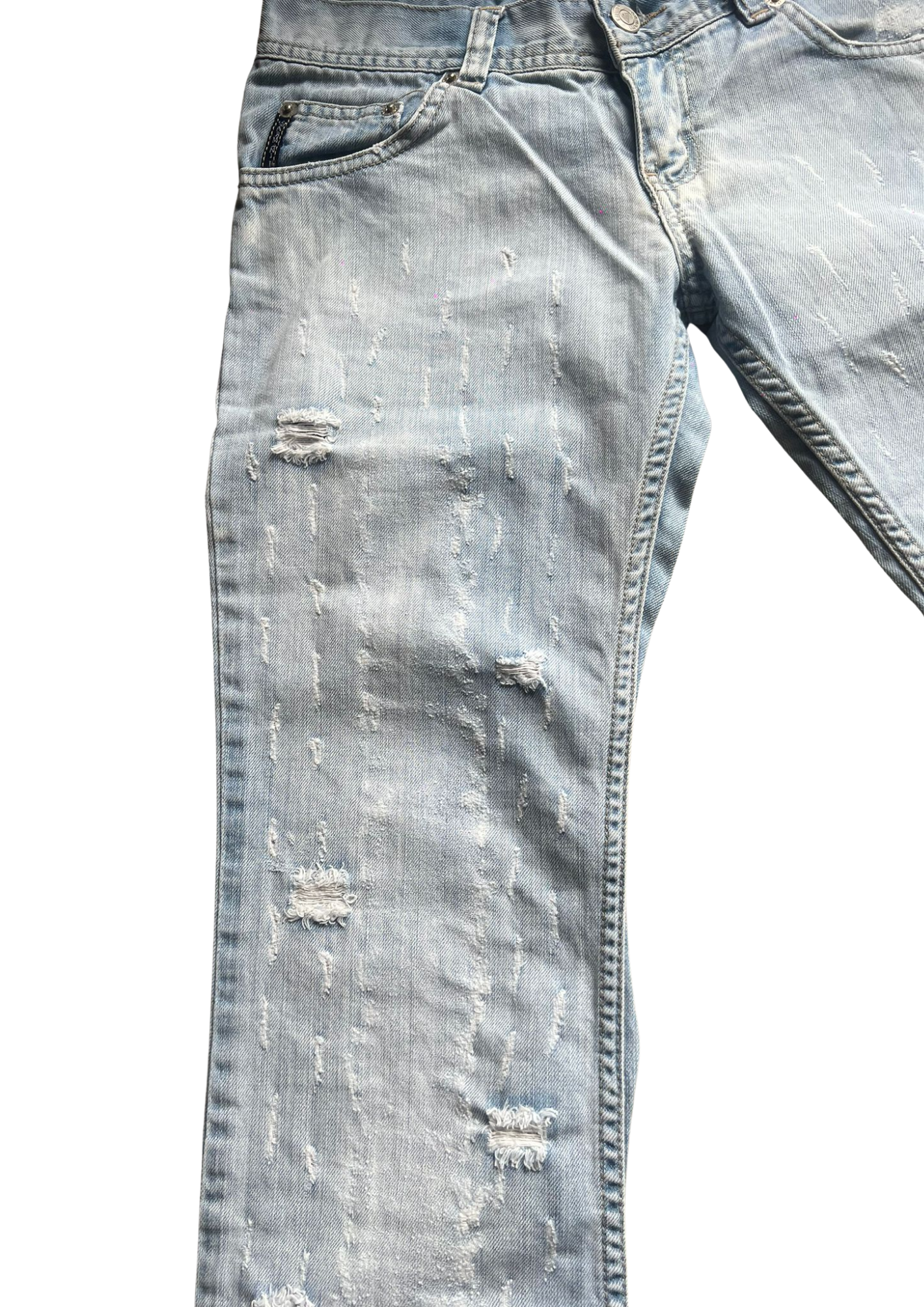 Armani Printed Vintage Jeans - XS