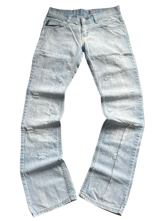 Armani Printed Vintage Jeans - XS