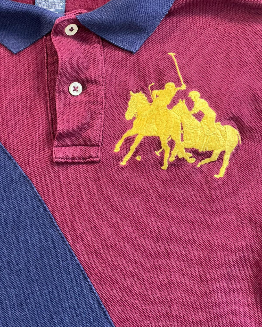 Ralph Lauren Vintage Polo Maroon - XS