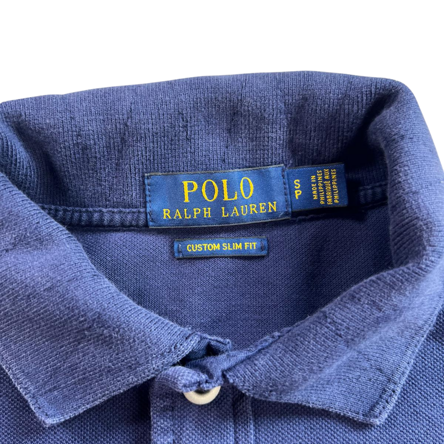 Ralph Lauren Navy Vintage Polo - S
