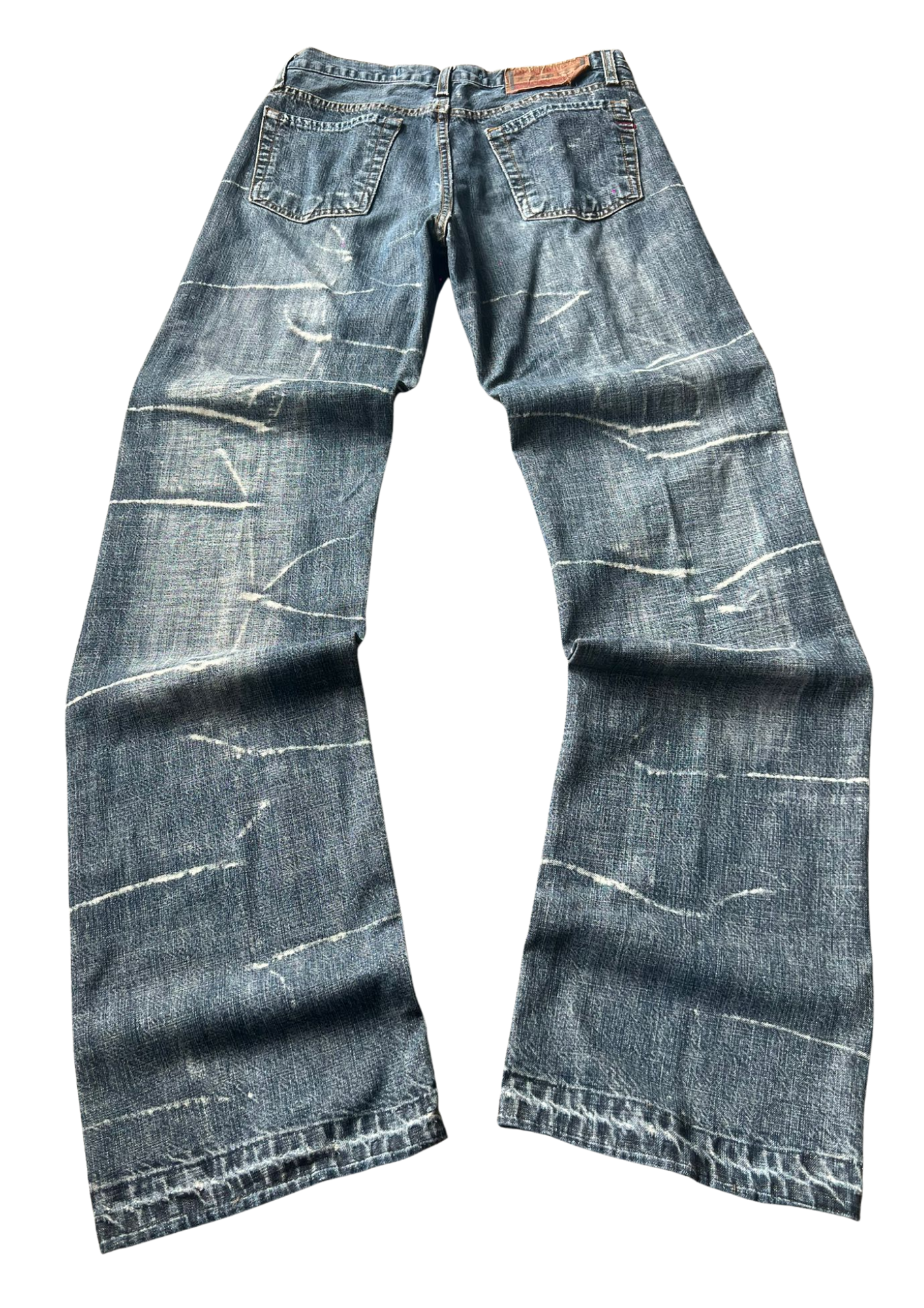 Diesel Vintage Lightning Wash Jeans Longfit - Baggy M