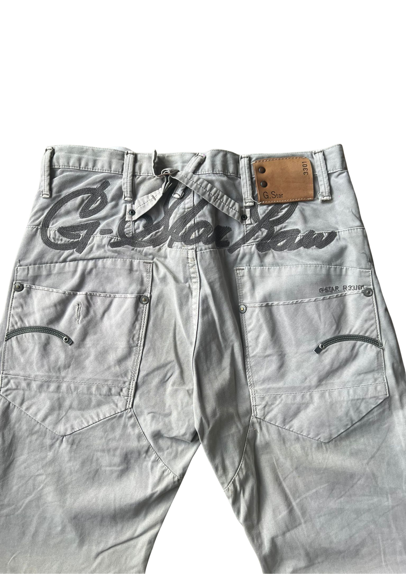 G-Star RAW Jeans Backprint Grijs - Baggy S