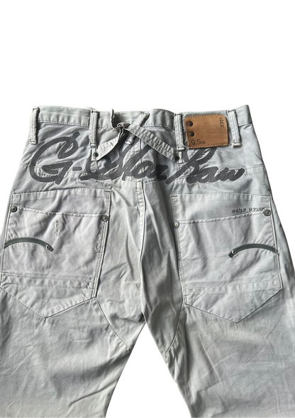 G-Star RAW Jeans Backprint Grijs - Baggy S