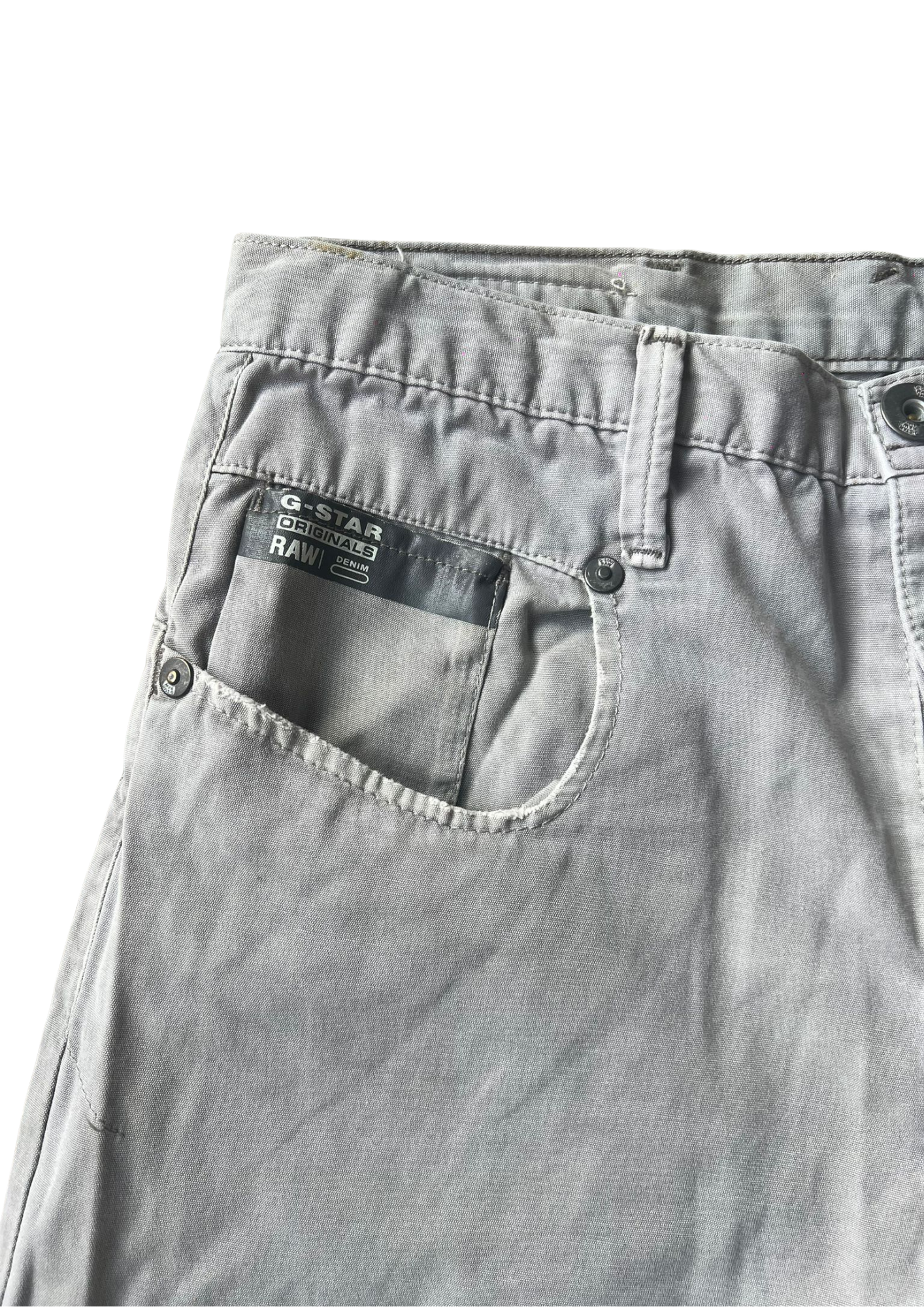 G-Star RAW Jeans Backprint Grijs - Baggy S