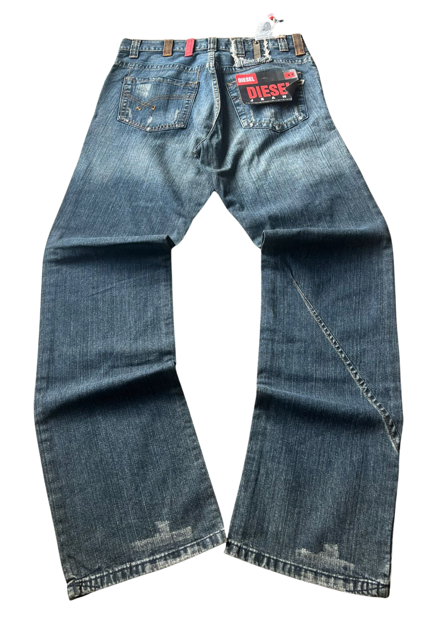 Diesel Vintage Wassing en Stitching NIEUW MET KAARTJE - Baggy M