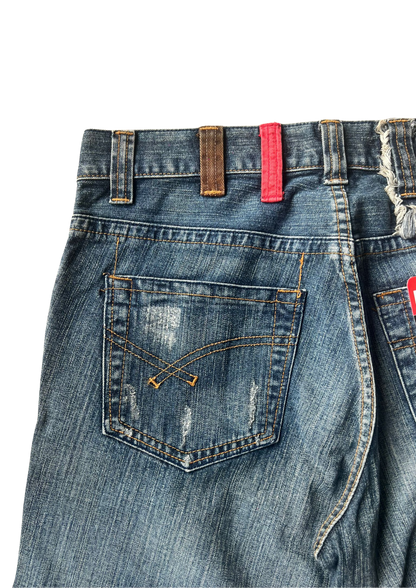 Diesel Vintage Wassing en Stitching NIEUW MET KAARTJE - Baggy M