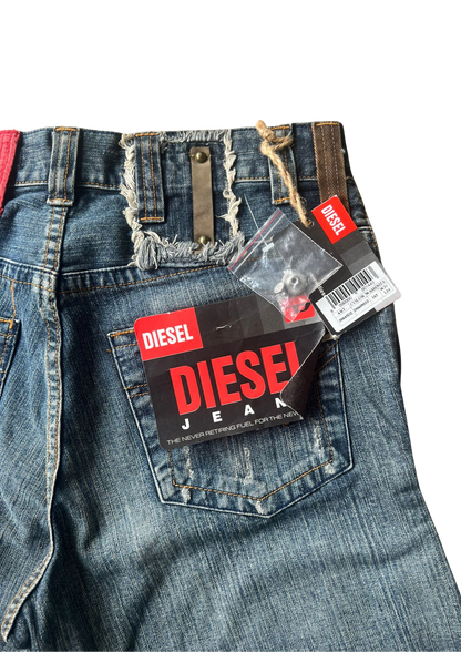 Diesel Vintage Wassing en Stitching NIEUW MET KAARTJE - Baggy M