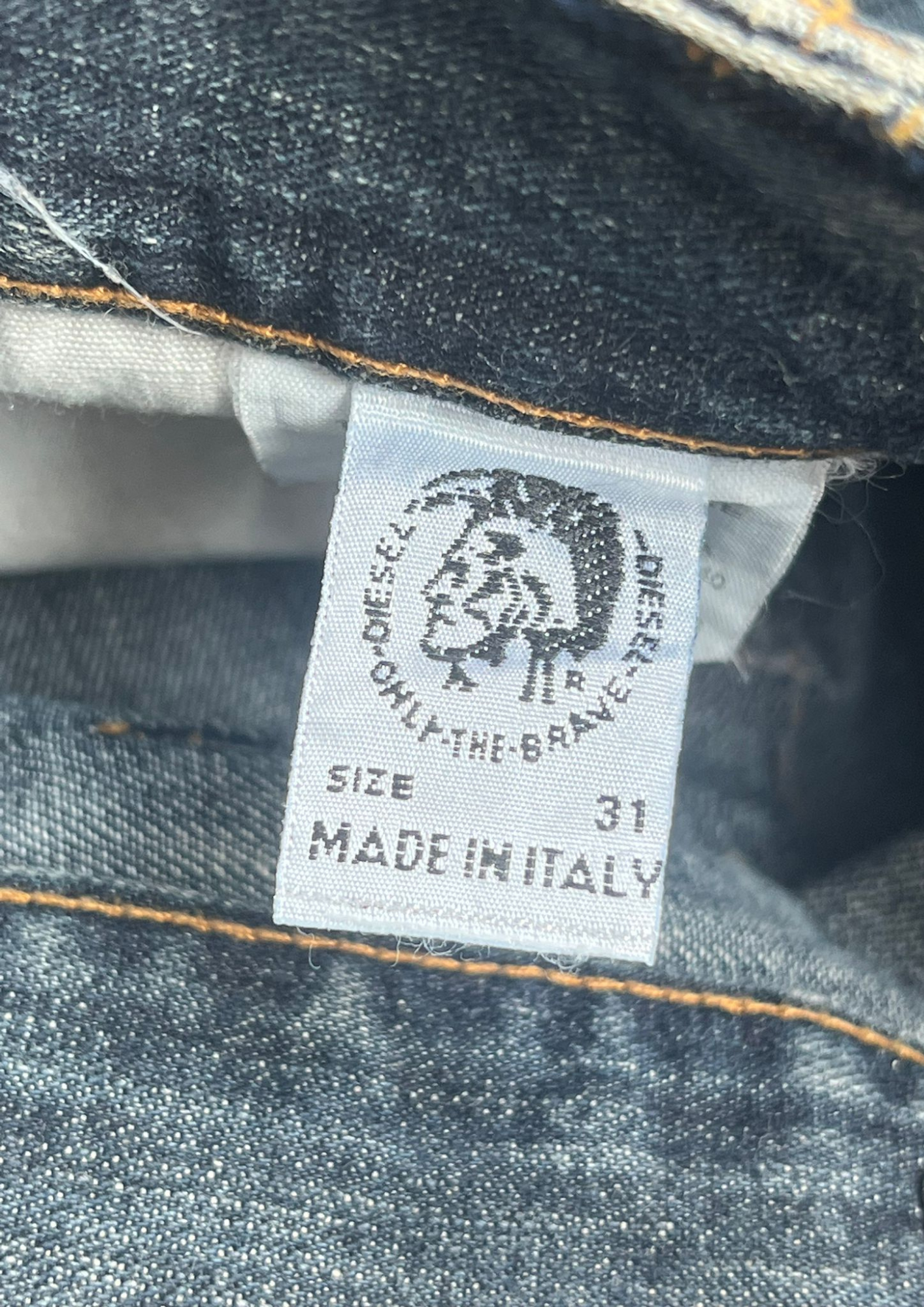 Diesel Vintage Wassing en Stitching NIEUW MET KAARTJE - Baggy M