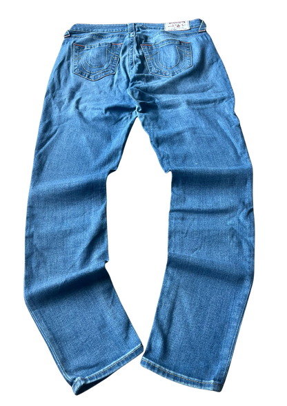 True Religion Vintage Jeans White&Red Label - Straight Leg S
