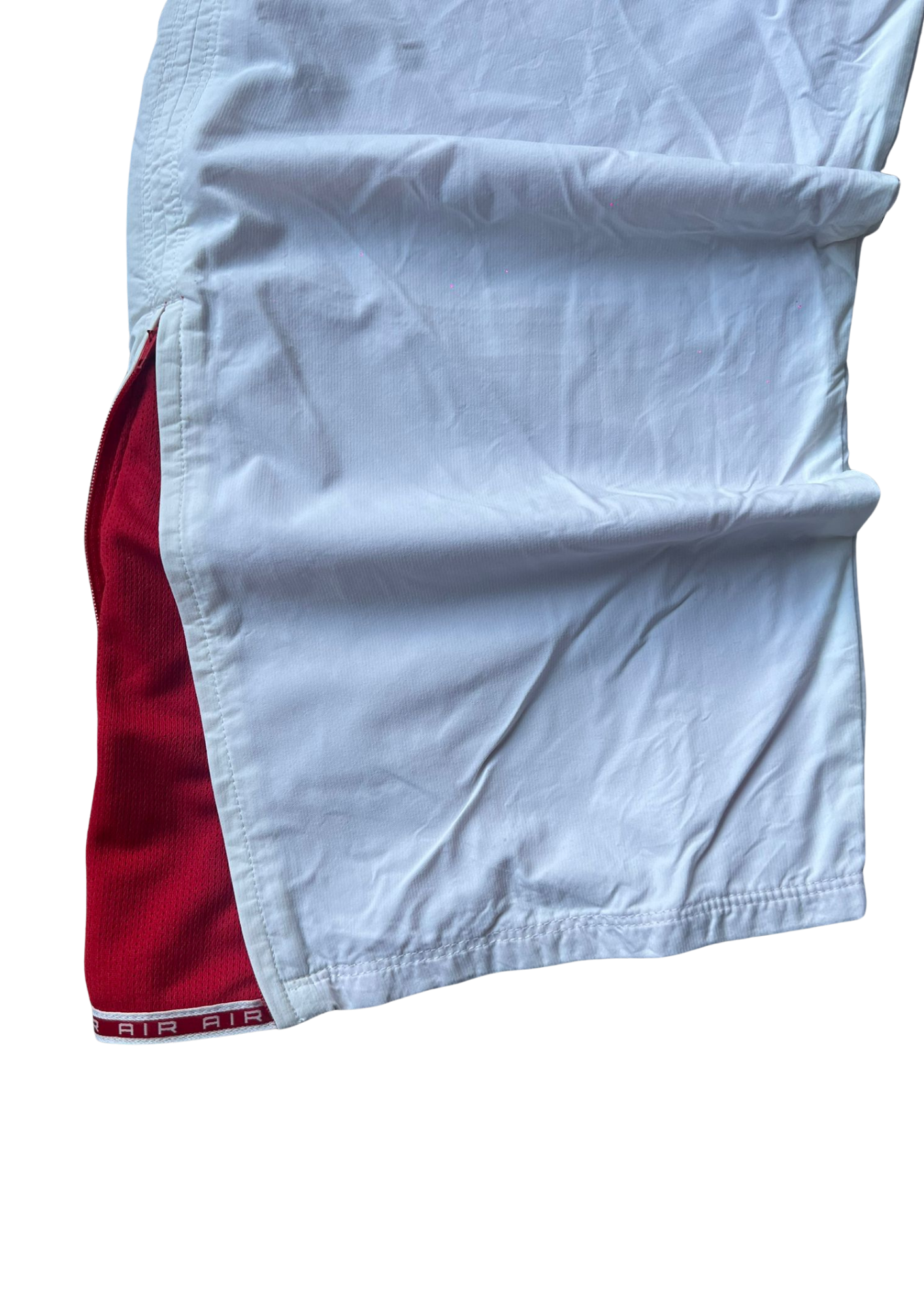 Nike Air Max White&Red Trackpants - Baggy L