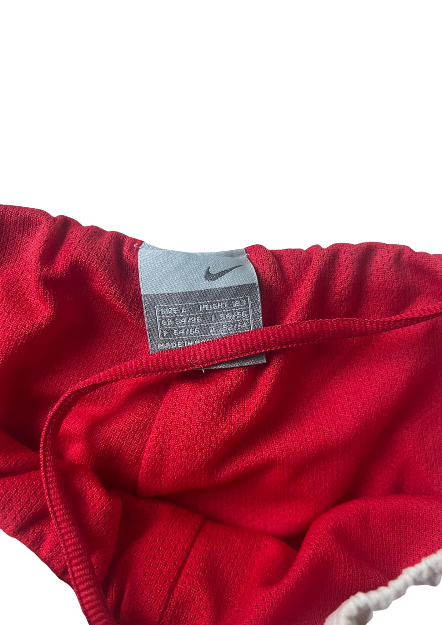 Nike Air Max White&Red Trackpants - Baggy L