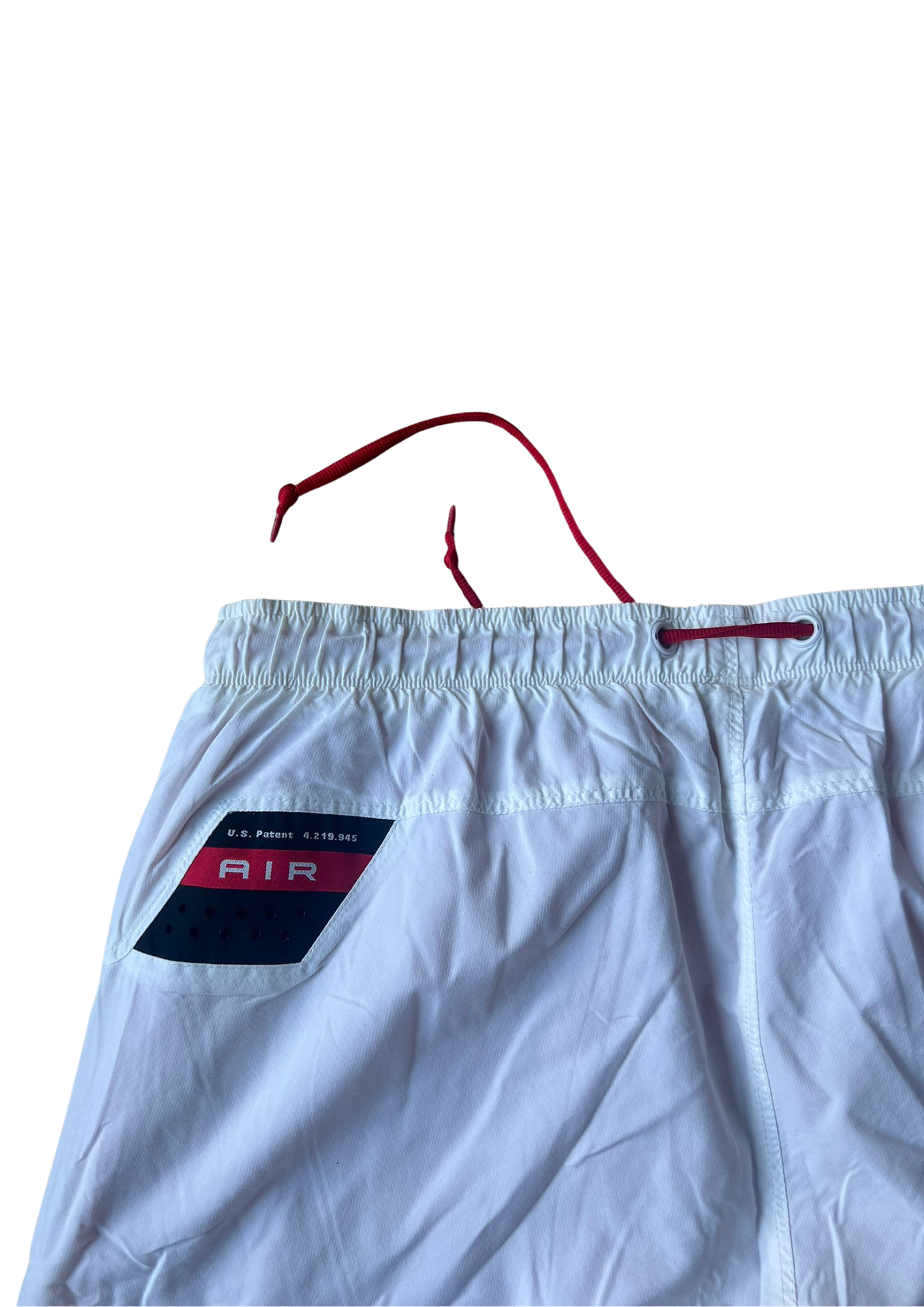 Nike Air Max White&Red Trackpants - Baggy L