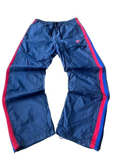 Nike Hexa Trackpants Blue&Red Flaired - Baggy M