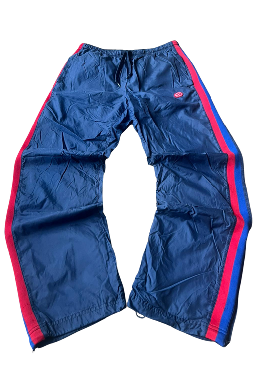 Nike Hexa Trackpants Blue&Red Flaired - Baggy M