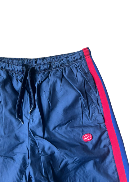 Nike Hexa Trackpants Blue&Red Flaired - Baggy M