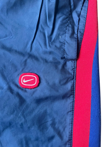 Nike Hexa Trackpants Blue&Red Flaired - Baggy M