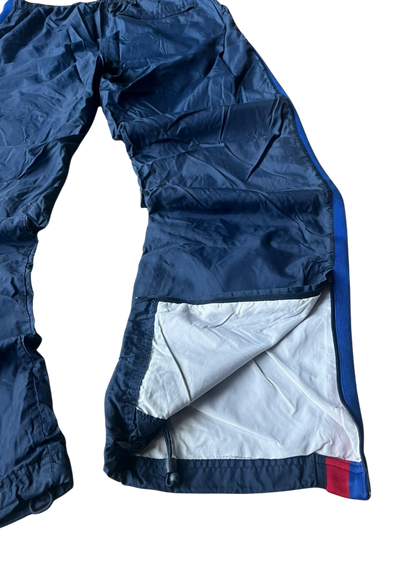 Nike Hexa Trackpants Blue&Red Flaired - Baggy M