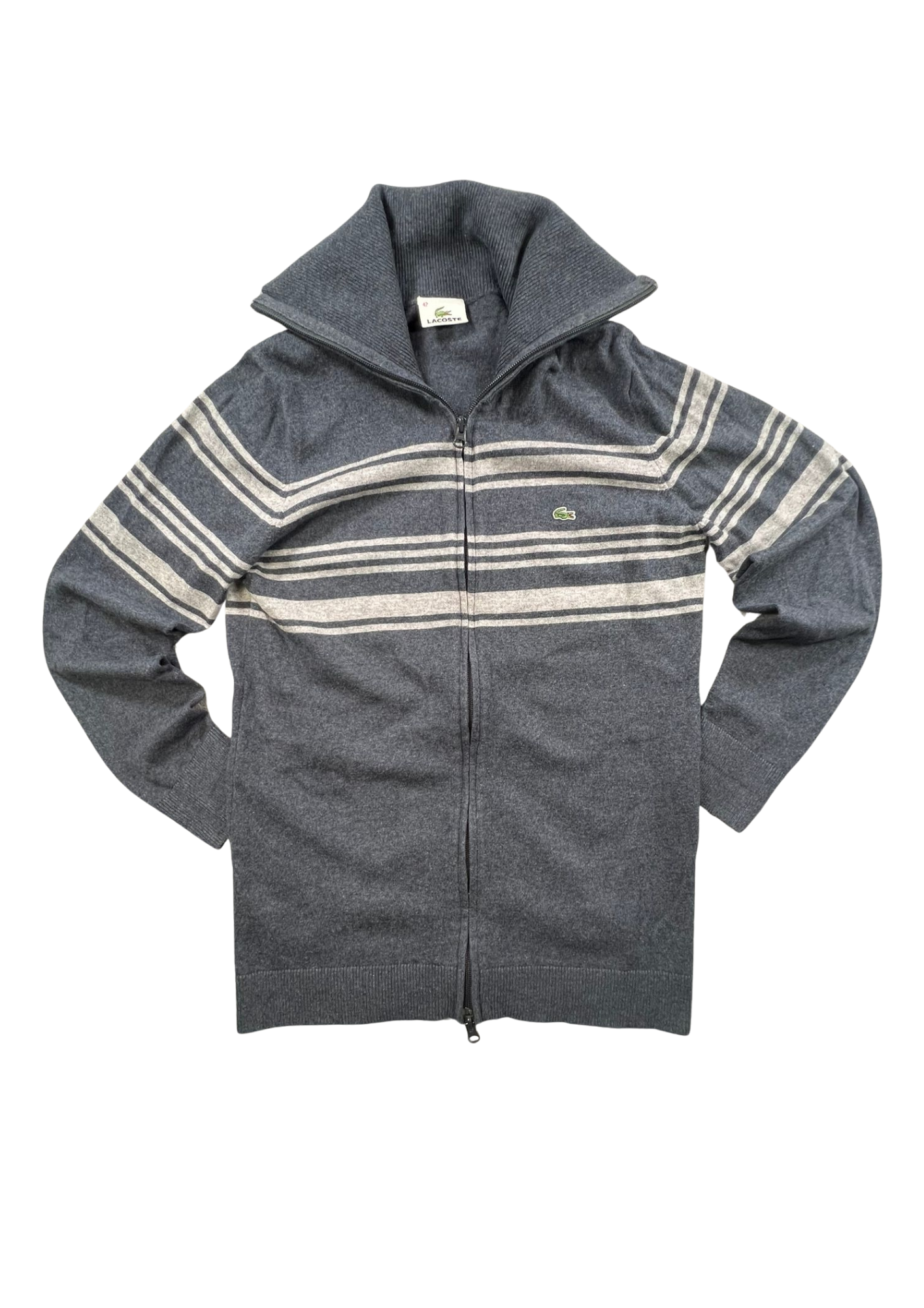 Lacoste Vintage Jacket Two Tone Grijs - S