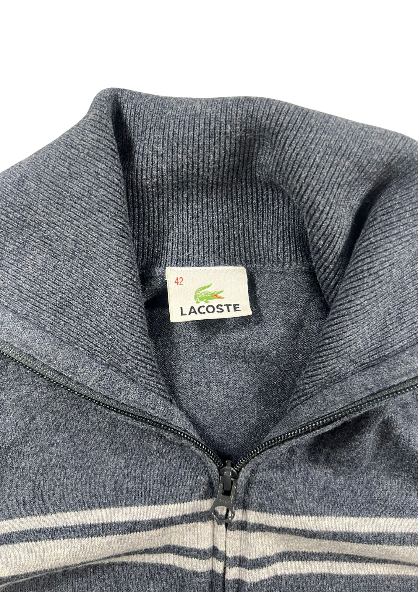 Lacoste Vintage Jacket Two Tone Grijs - S