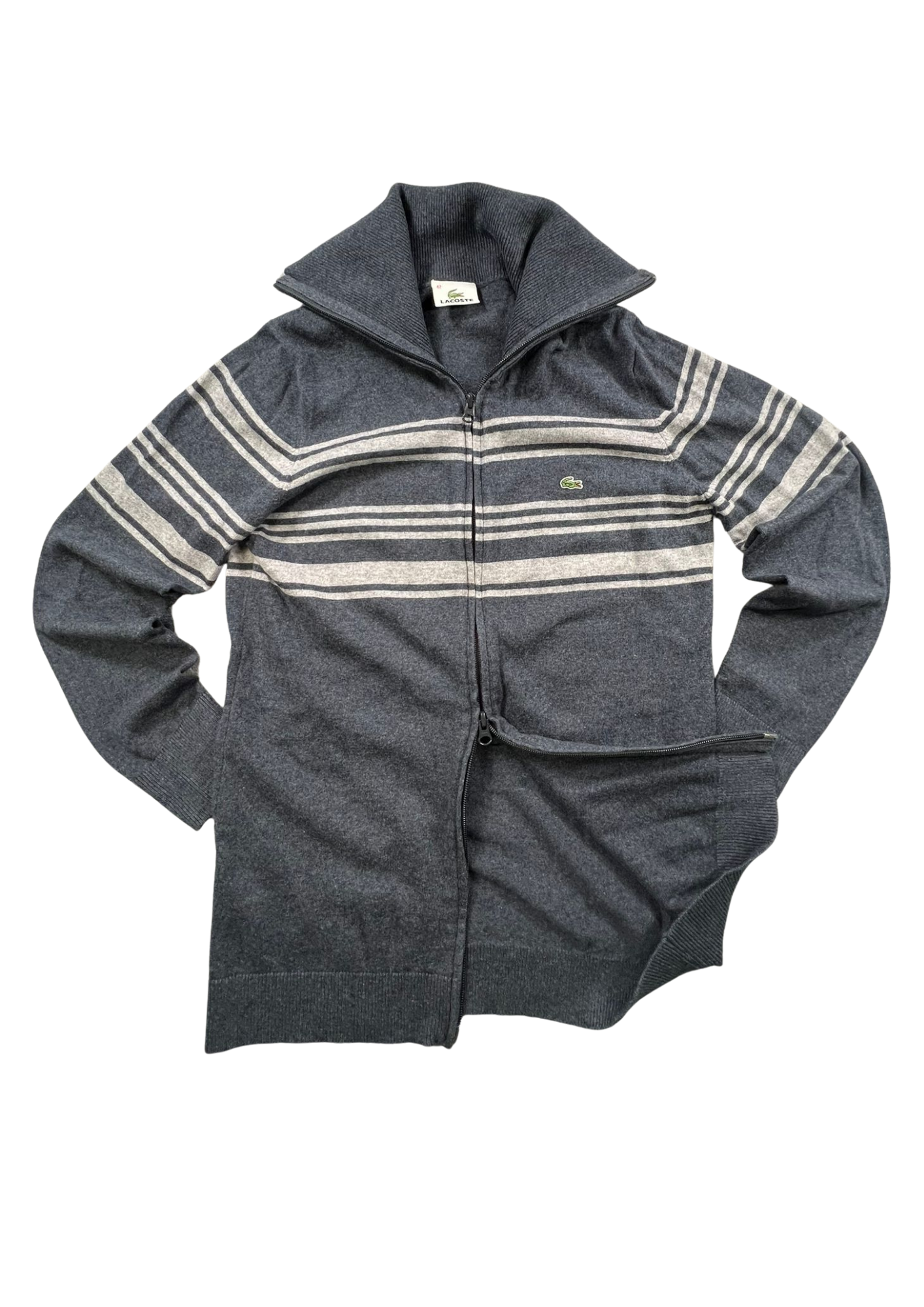 Lacoste Vintage Jacket Two Tone Grijs - S
