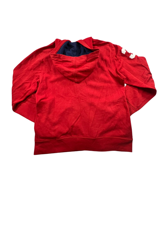 Ralph Lauren Jacket Red/Navy Blue - Cropped Fit S