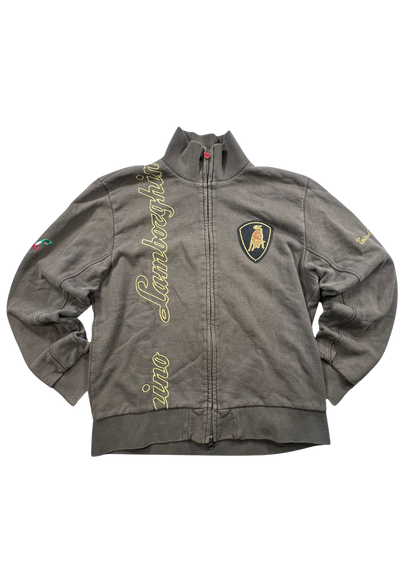 Lamborghini Vintage Jacket Golden Text - Baggy S/M