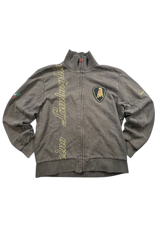 Lamborghini Vintage Jacket Golden Text - Baggy S/M