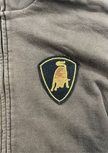 Lamborghini Vintage Jacket Golden Text - Baggy S/M