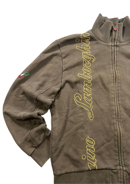 Lamborghini Vintage Jacket Golden Text - Baggy S/M