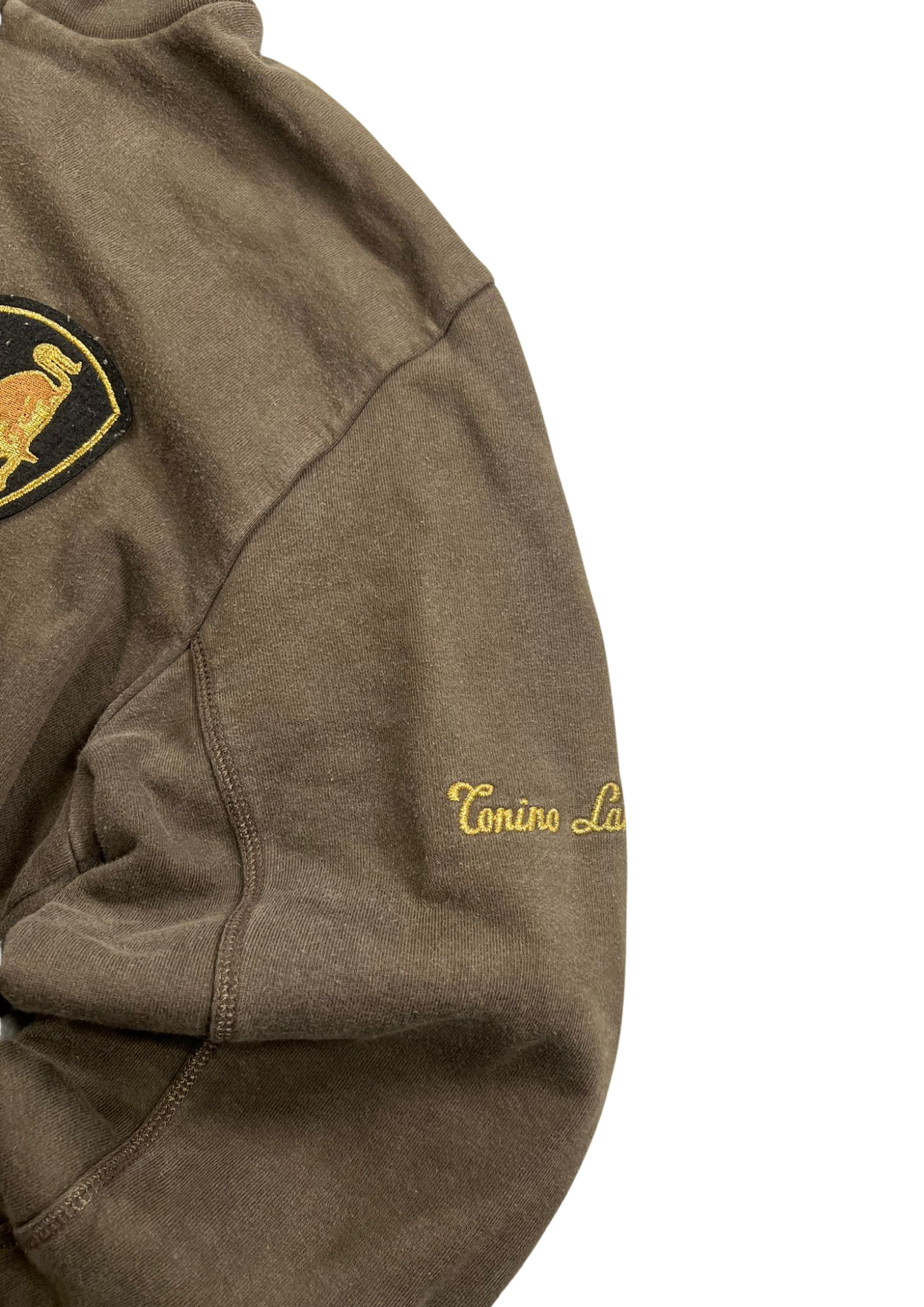 Lamborghini Vintage Jacket Golden Text - Baggy S/M