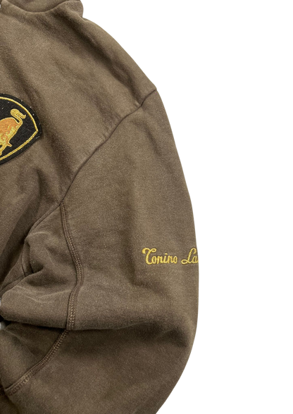 Lamborghini Vintage Jacket Golden Text - Baggy S/M