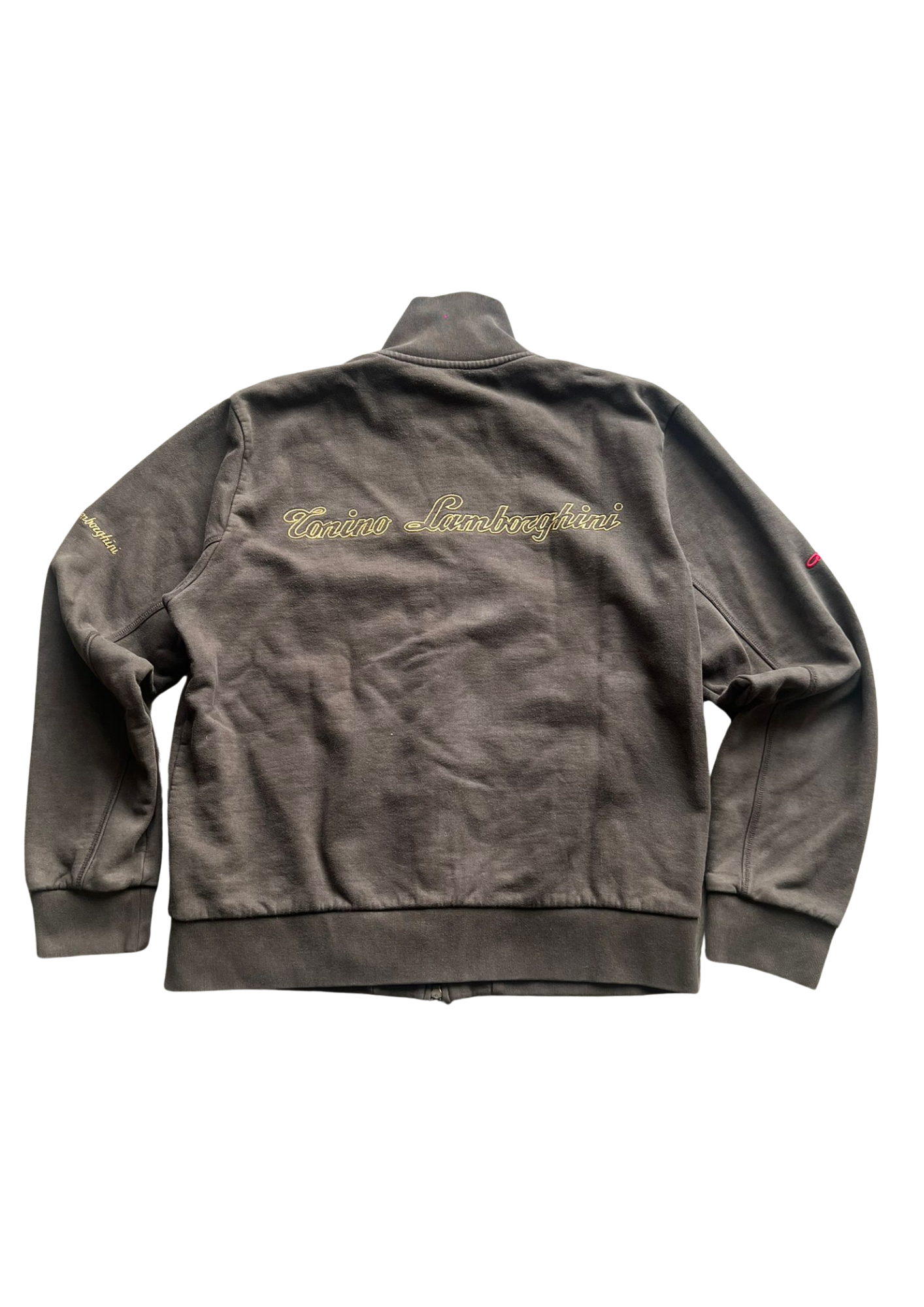 Lamborghini Vintage Jacket Golden Text - Baggy S/M