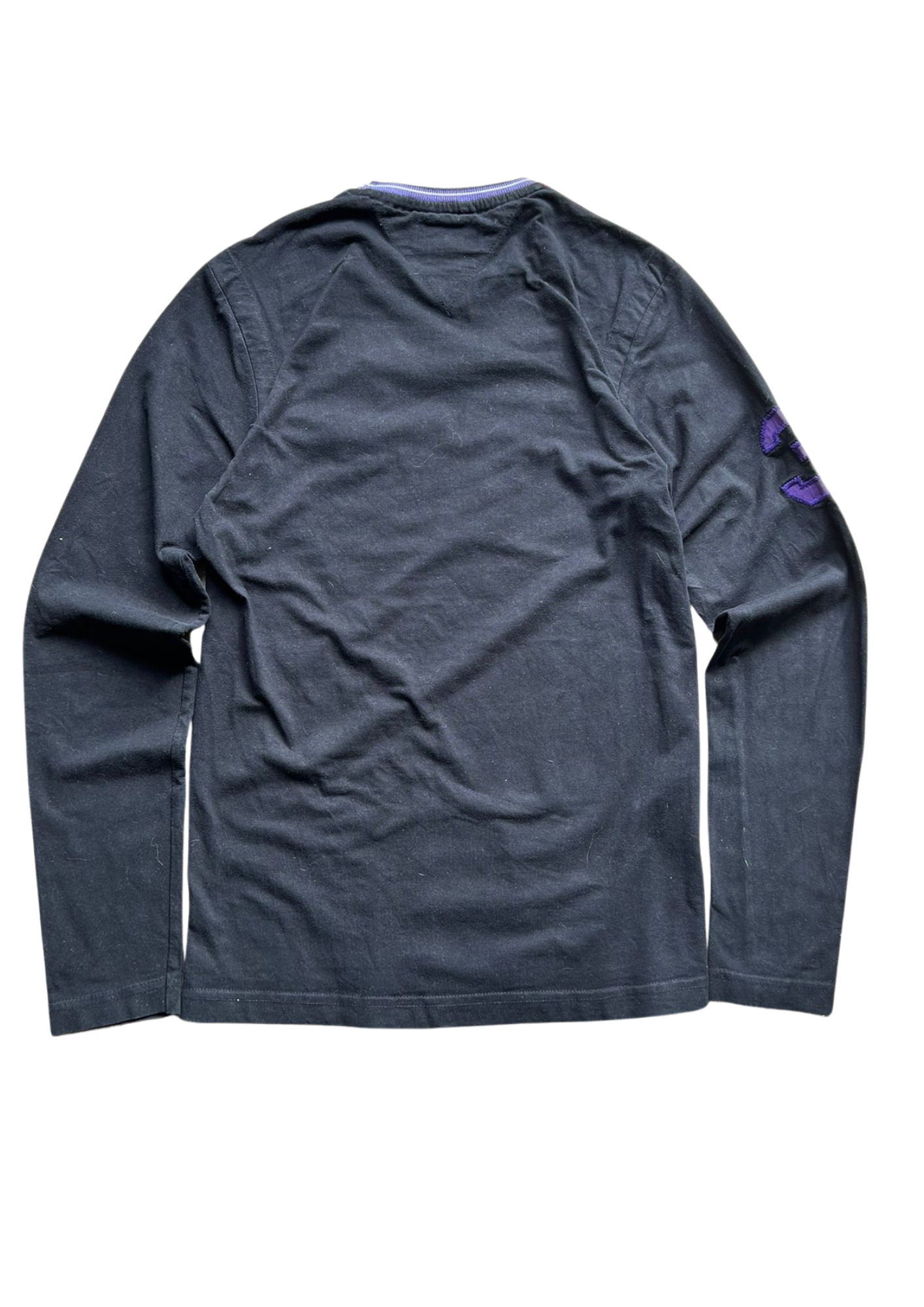 Ralph Lauren Longsleeve Vintage Black&Purple - M/L