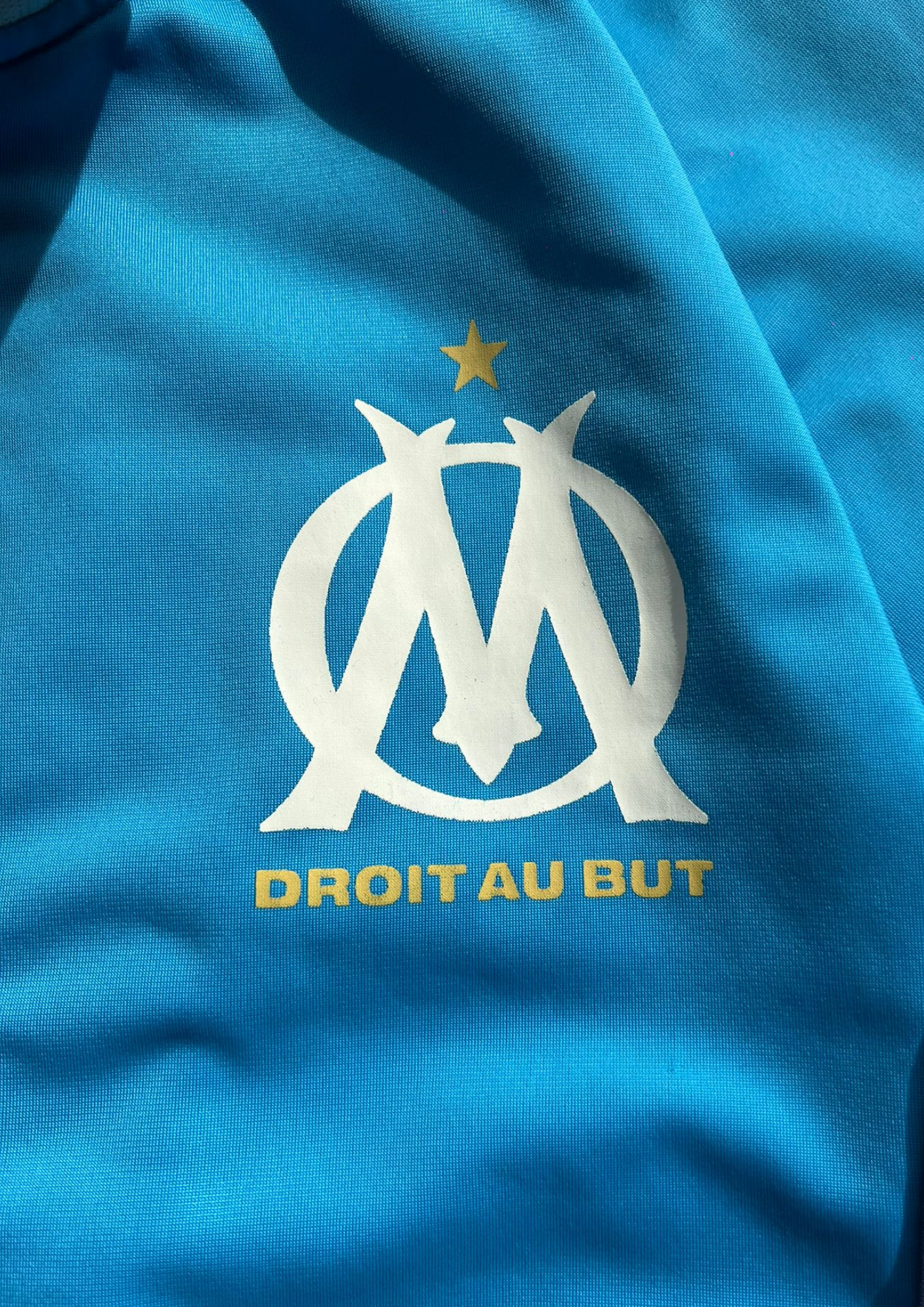 OM Marseille Jacket Licht Blauw/Wit - S