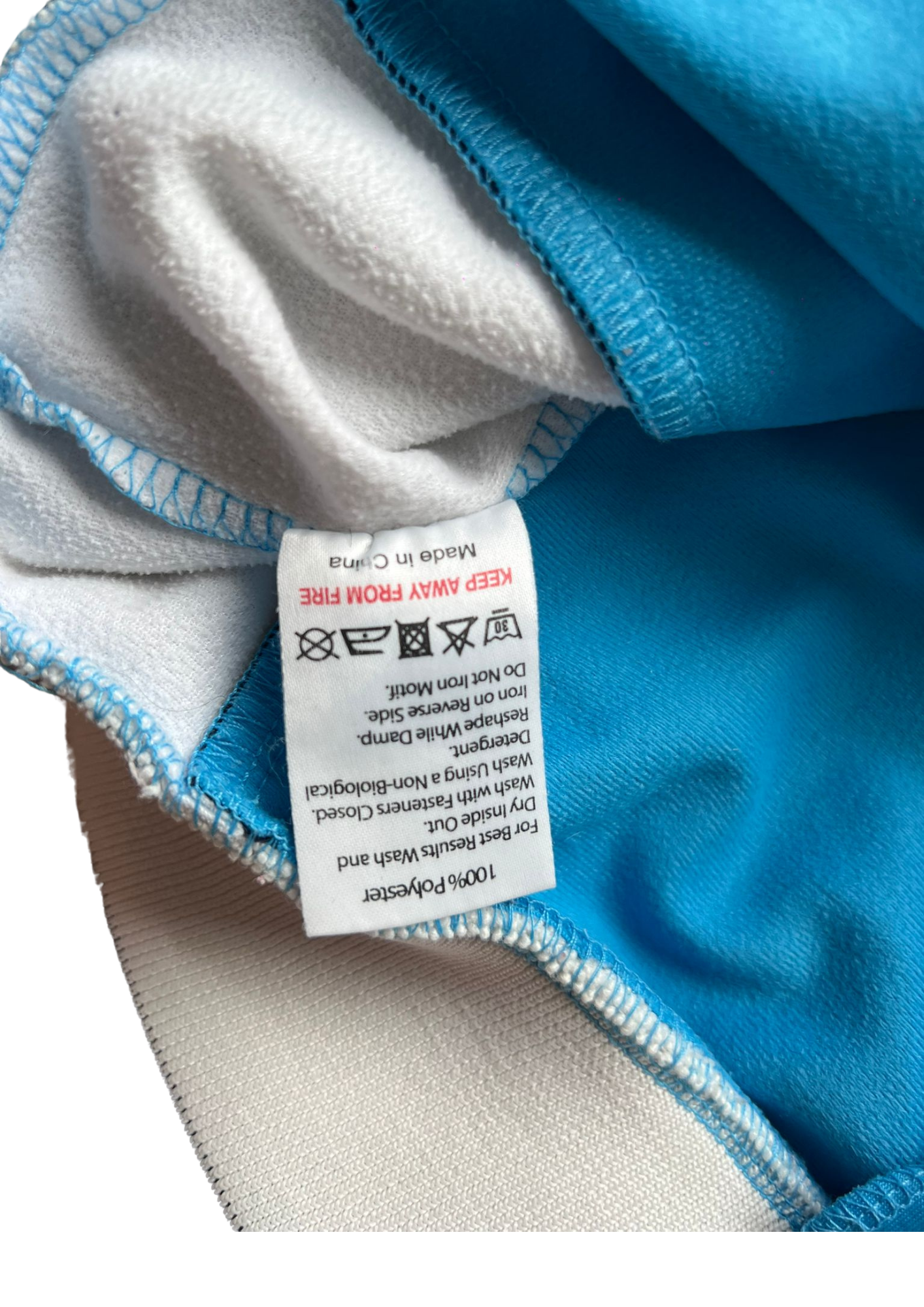 OM Marseille Jacket Licht Blauw/Wit - S