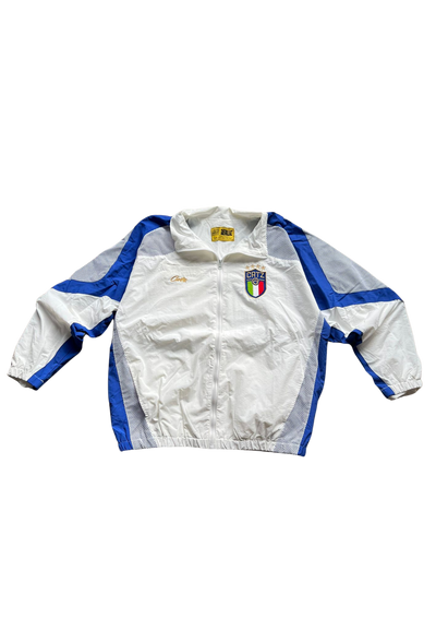 Corteiz Italy Vintage Jacket (Extreme Rare) Blauw/Wit - Baggy Wit