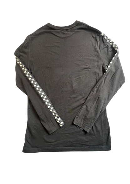 Armani Longsleeve Zwart/Rood Exchange Finish Vlag - S