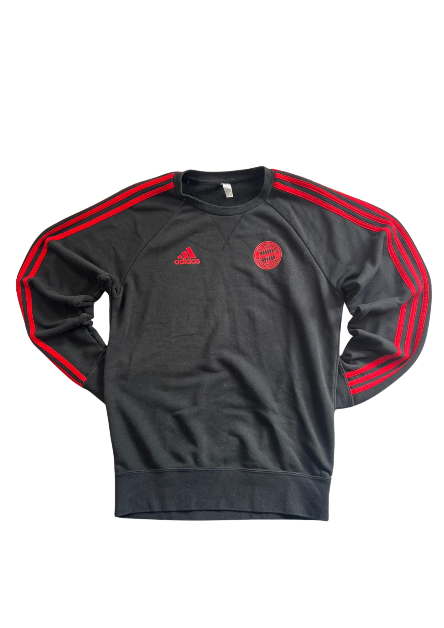 Bayern Munchen Adidas Sweater Red/Black - S