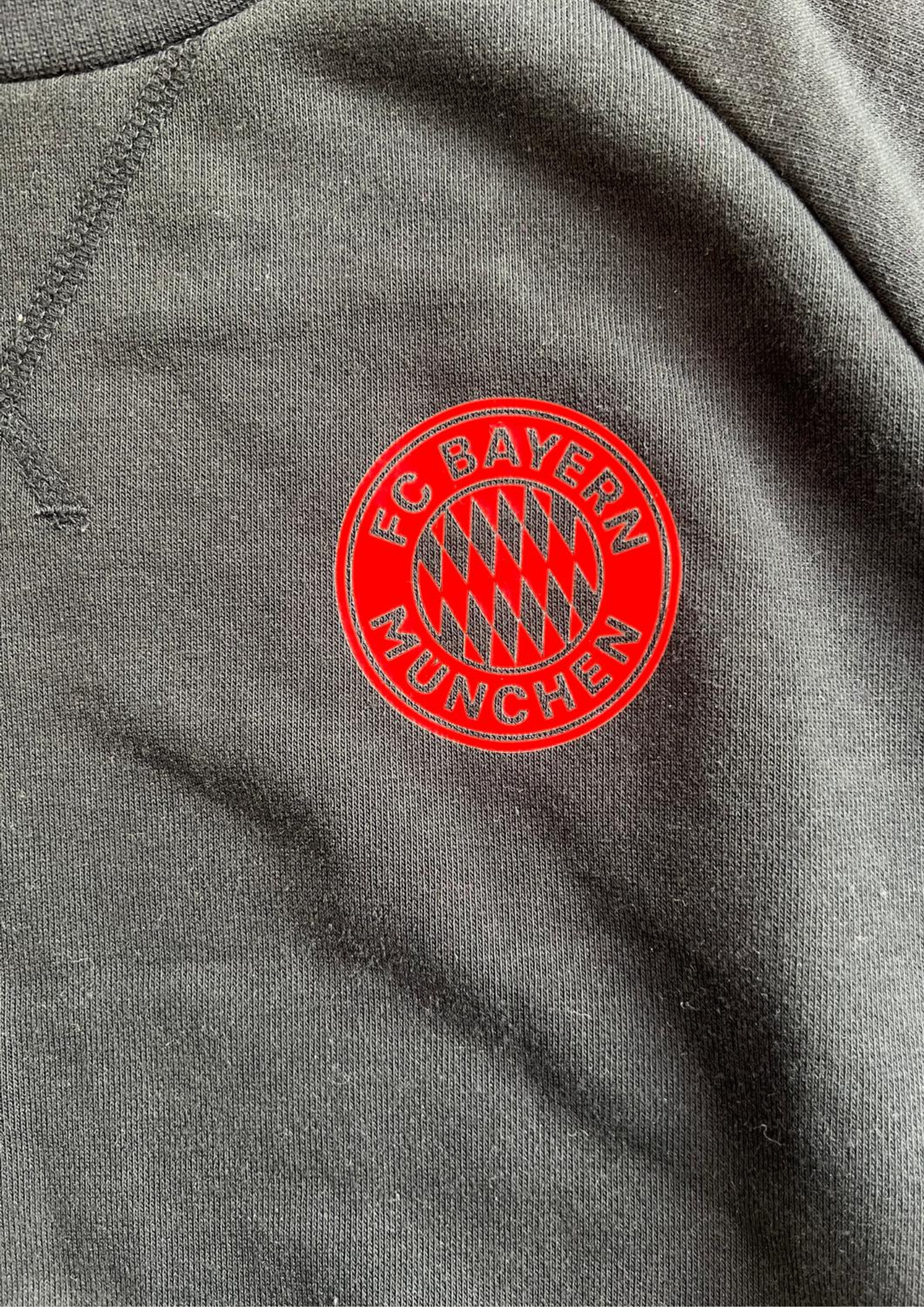 Bayern Munchen Adidas Sweater Red/Black - S