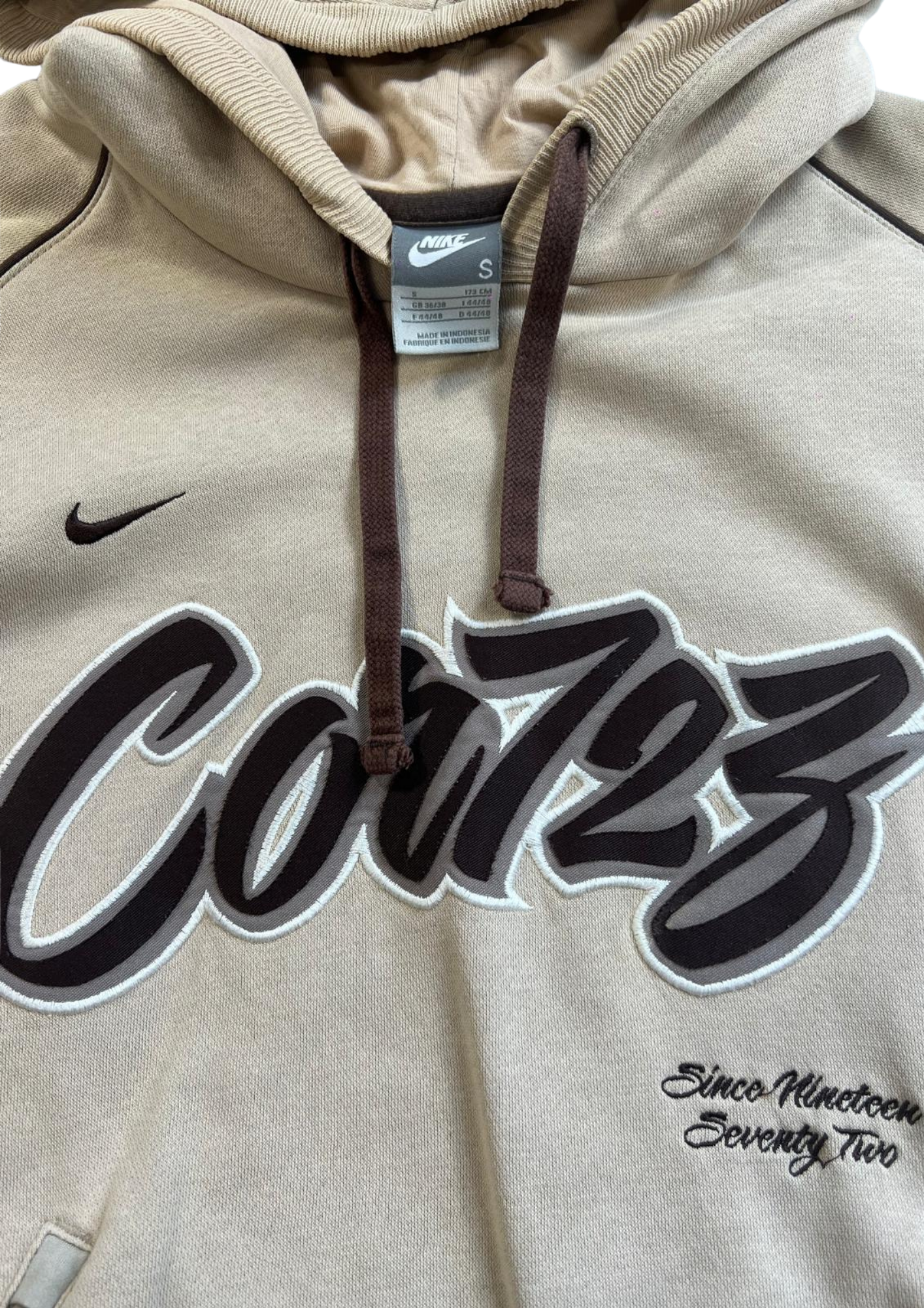 Nike Cortez 72 Hoodie Beige/Brown - S - Grade B