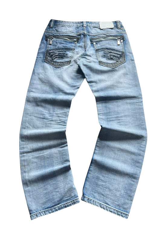 Justing Custom Vintage Jeans (Armani inspiratie) - M