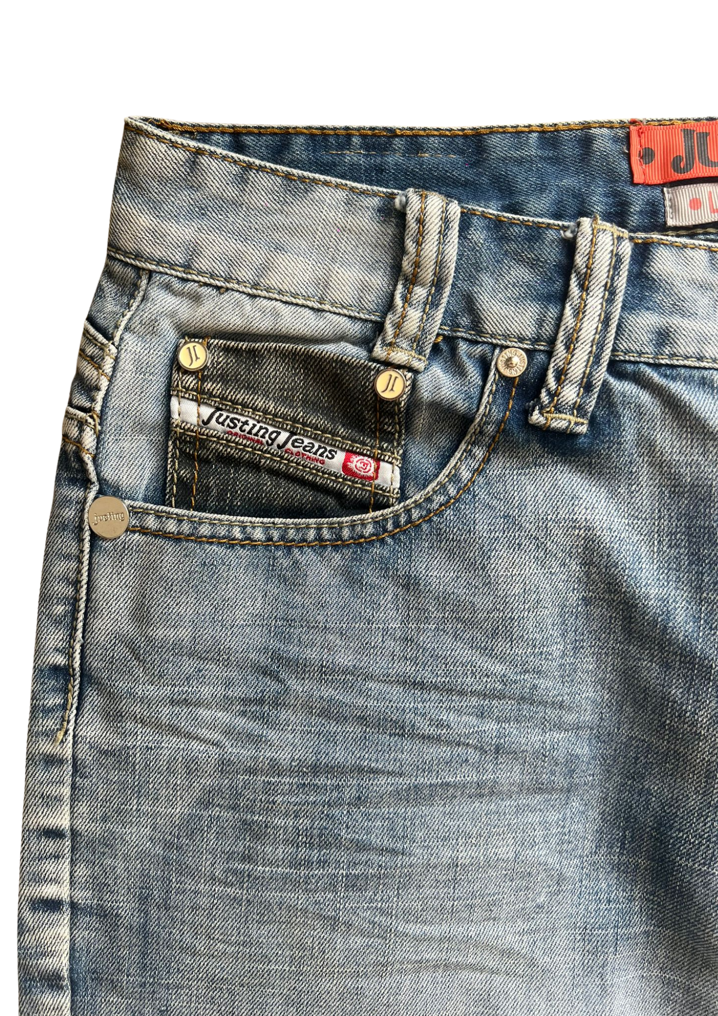 Justing Custom Vintage Jeans (Armani inspiratie) - M