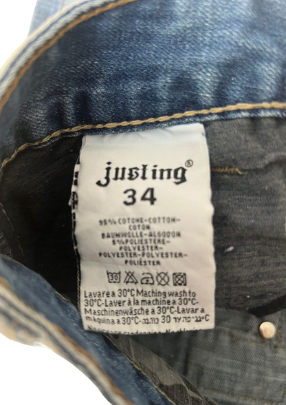 Justing Custom Vintage Jeans (Armani inspiratie) - M