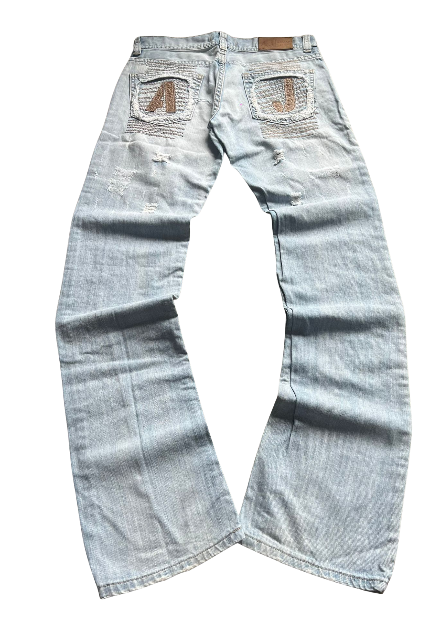 Armani Printed Vintage Jeans - XS