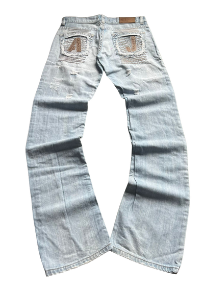 Armani Printed Vintage Jeans - XS