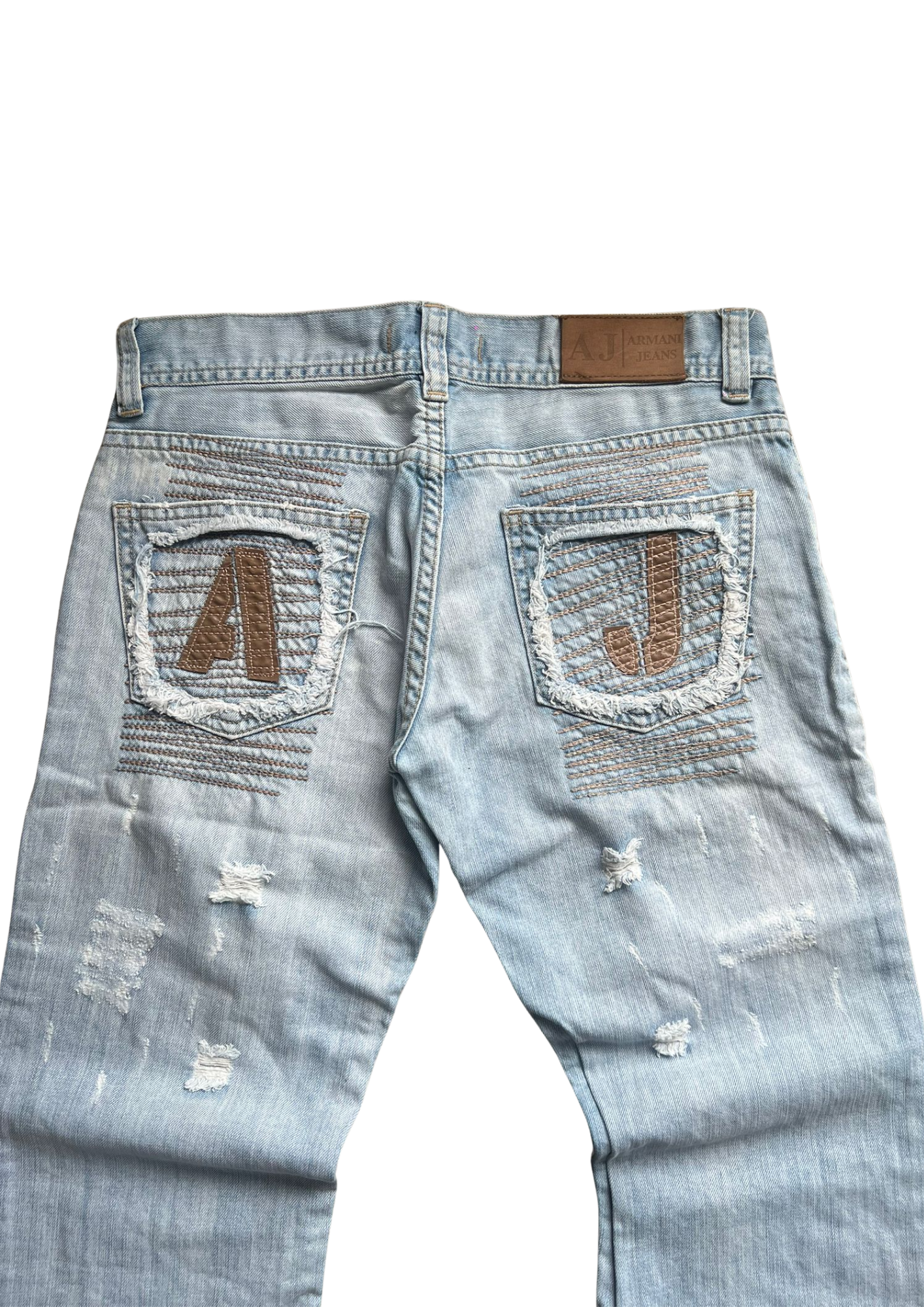 Armani Printed Vintage Jeans - XS