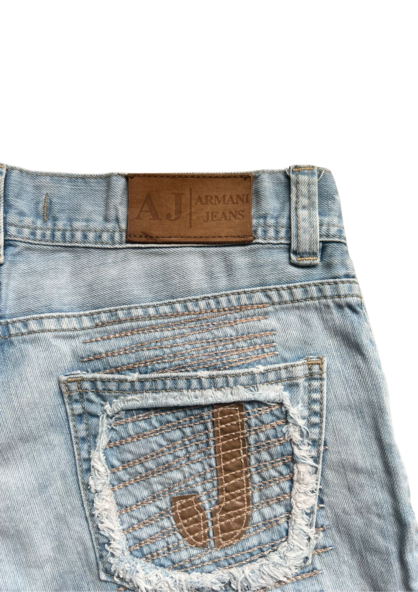 Armani Printed Vintage Jeans - XS