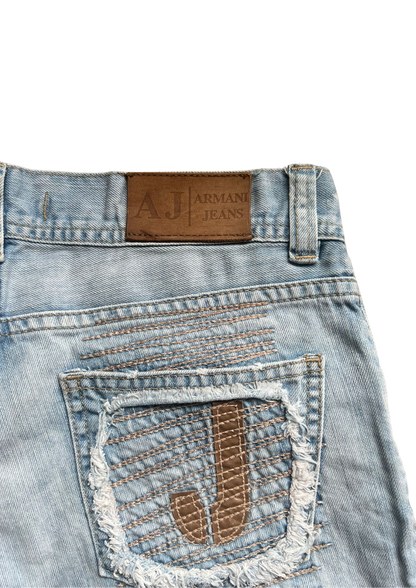 Armani Printed Vintage Jeans - XS